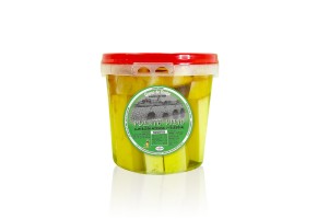 Bote de queso de oveja en aceite de oliva Puente Viejo