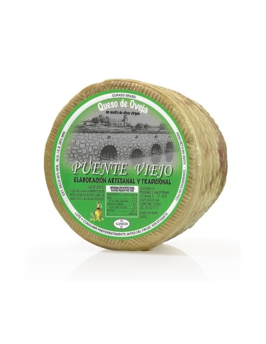 Queso de oveja en aceite de oliva Puente Viejo