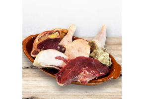 Bandeja preparado para cocido