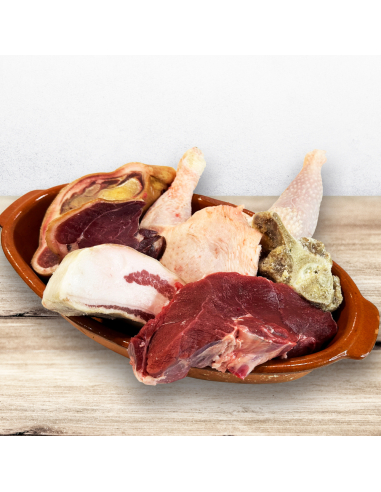 Bandeja preparado para cocido