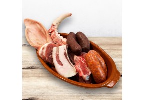 Bandeja preparado para judias