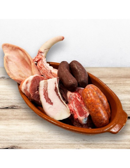 Bandeja preparado para judias